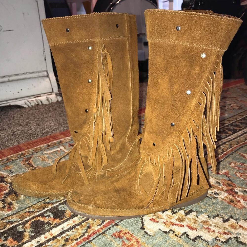 Vintage Moccasin Boots